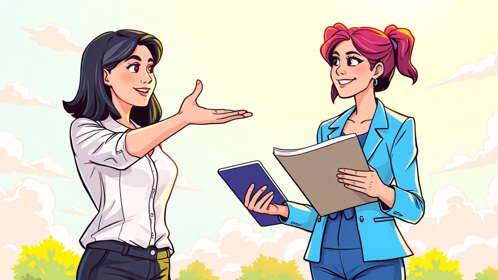 프리랜서 지원금 Q&A (cartoon 스타일)