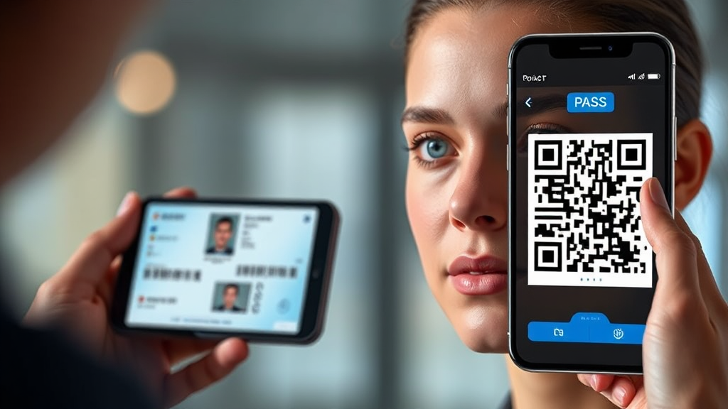 안면인식 개통, 어떻게? (realistic 스타일)