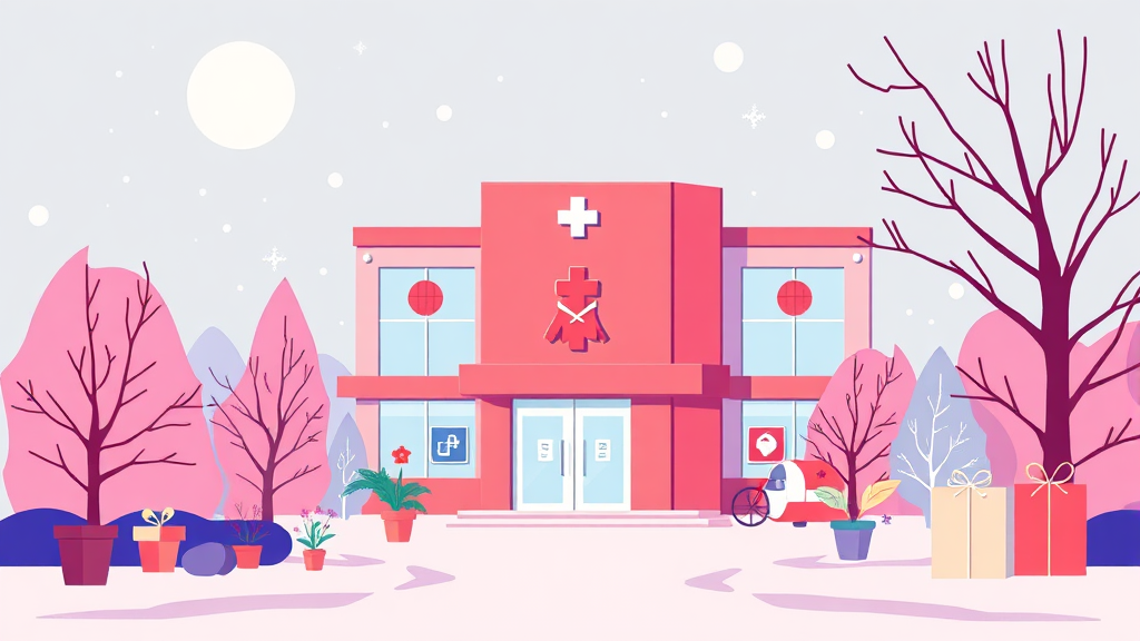 명절에도 문 여는 병원·약국 찾는 가장 쉬운 방법 (illustration 스타일)