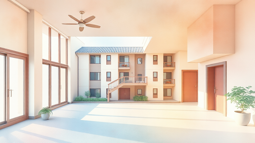 정관 신동아파밀리에 아파트 관련 최신 정보 (watercolor 스타일)