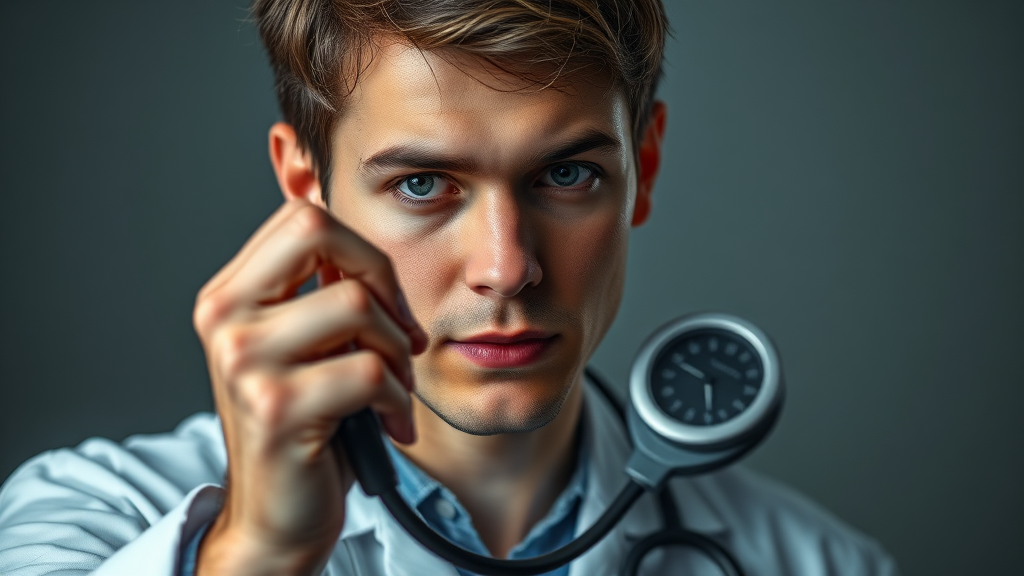 이차성 고혈압이란? (realistic 스타일)