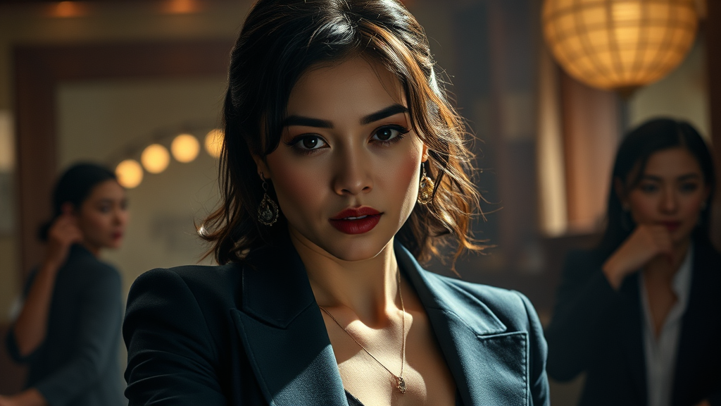 레이디 두아, 어디서 왔을까요? (realistic 스타일)