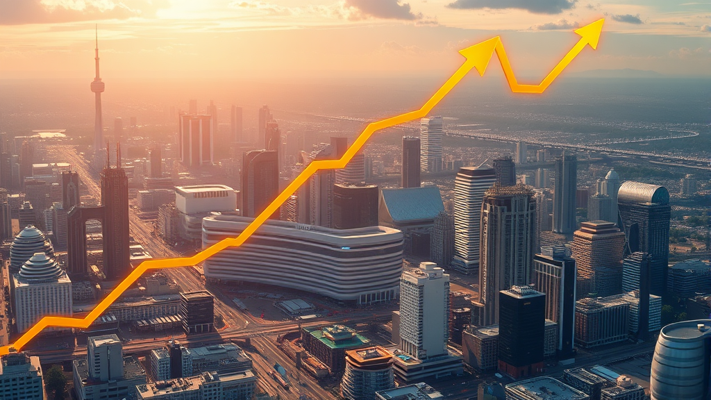 코스피 상승 요인 분석 (realistic 스타일)