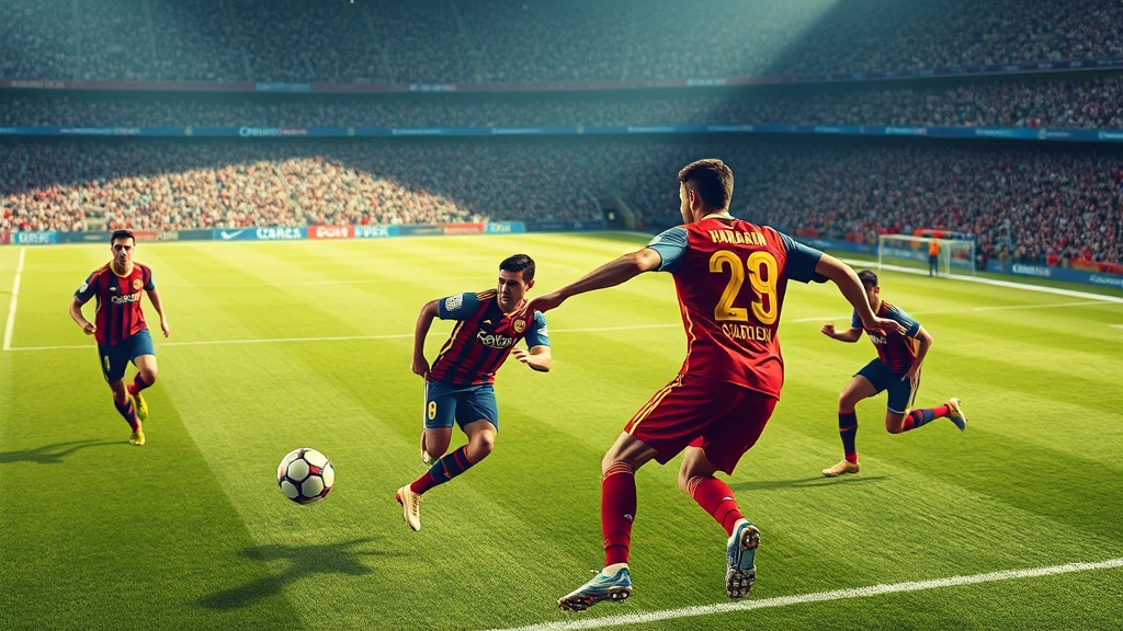 라리가 경기 승부 예측 및 관전 포인트 (realistic 스타일)