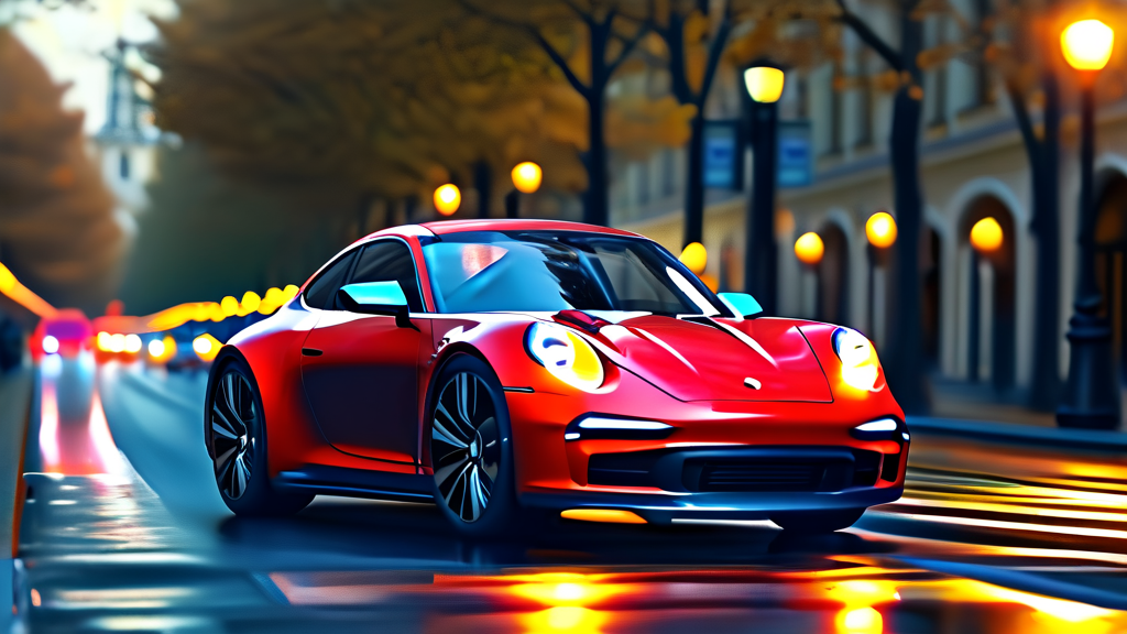 차량 5부제 시행 시 예상되는 효과 (realistic 스타일)