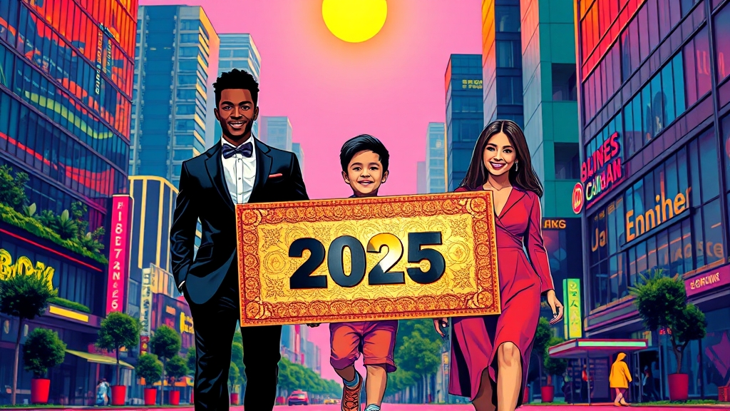2025년 자녀장려금, 왜 중요한가요? (popart 스타일)