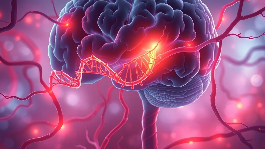 모야모야병 원인 및 유전 요인 (illustration 스타일)