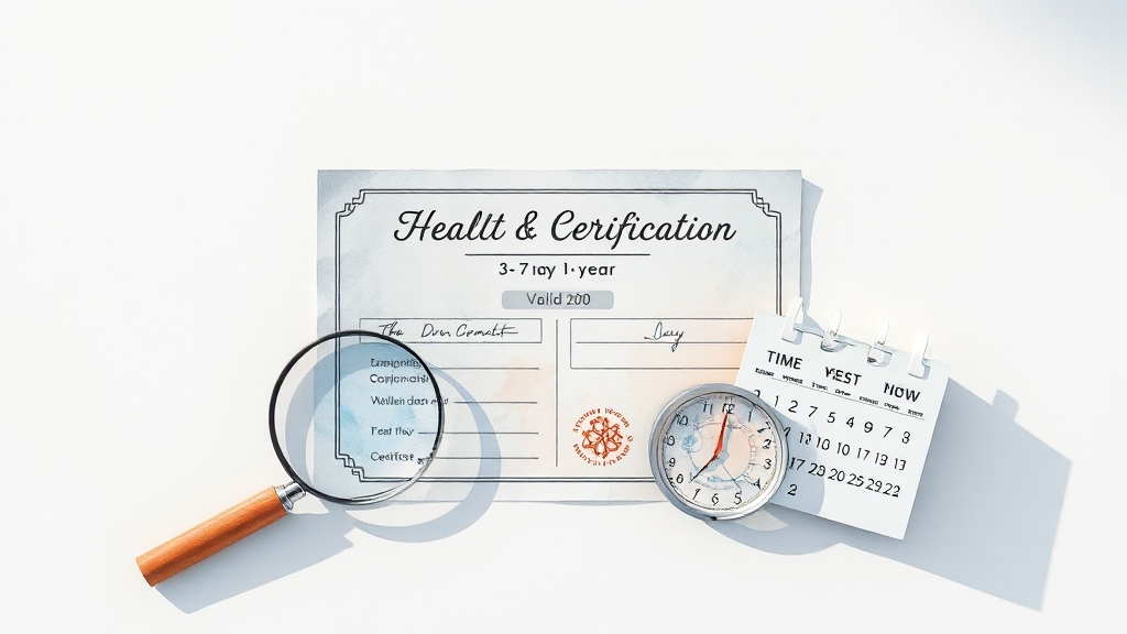 발급 기간 및 유효기간은? (watercolor 스타일)