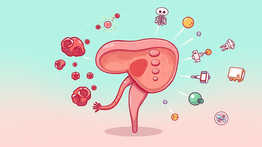 전립선암, 어떻게 치료하나요? (cartoon 스타일)