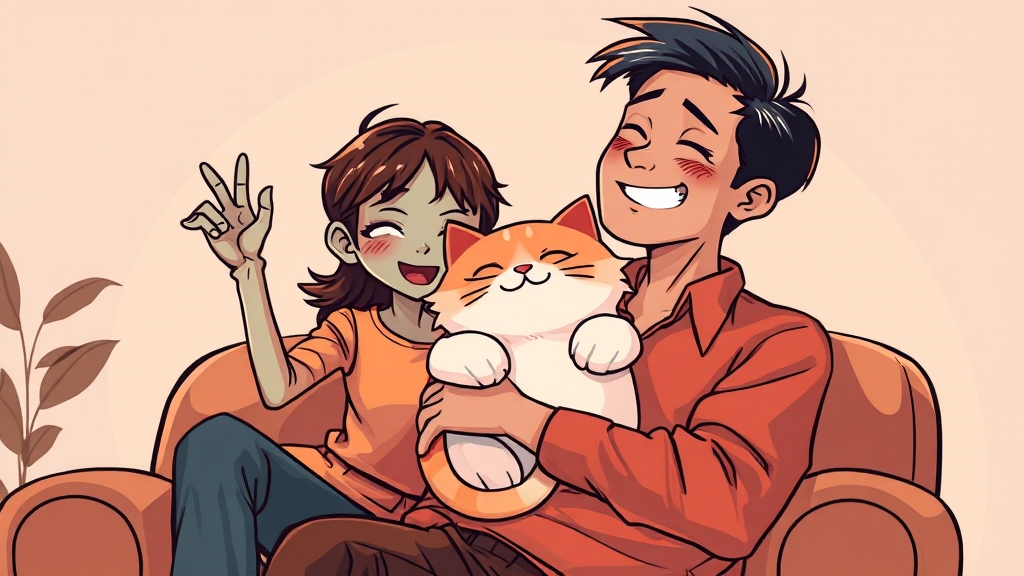 주요 등장인물 소개 (cartoon 스타일)