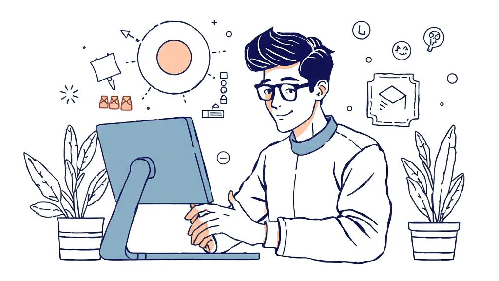 AI 도구가 필요한 이유 (illustration 스타일)