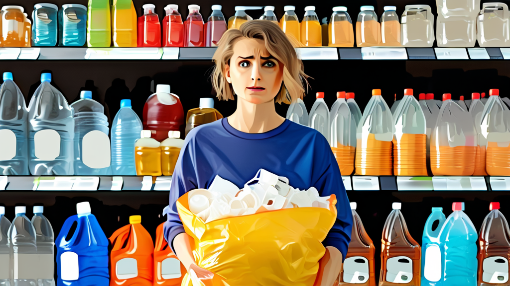 종량제 봉투 현명하게 구매하고 대처하는 팁 (watercolor 스타일)