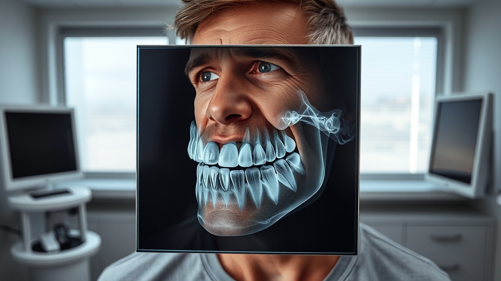 치아 흔들림, 구강 건강에 미치는 영향 (realistic 스타일)