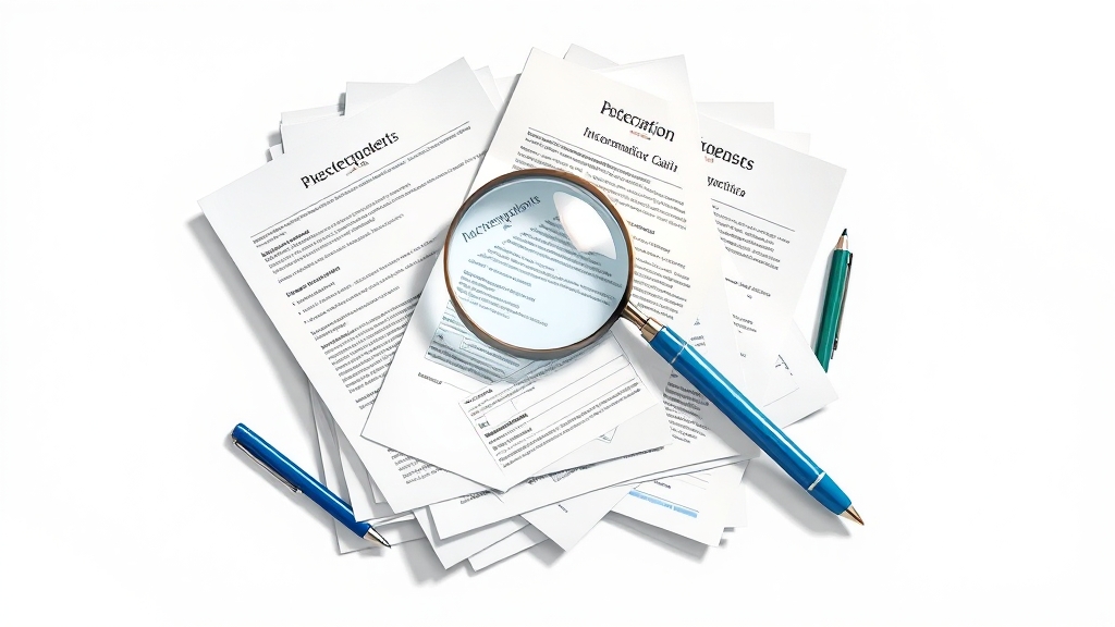 청구 서류 완벽 정리 (illustration 스타일)