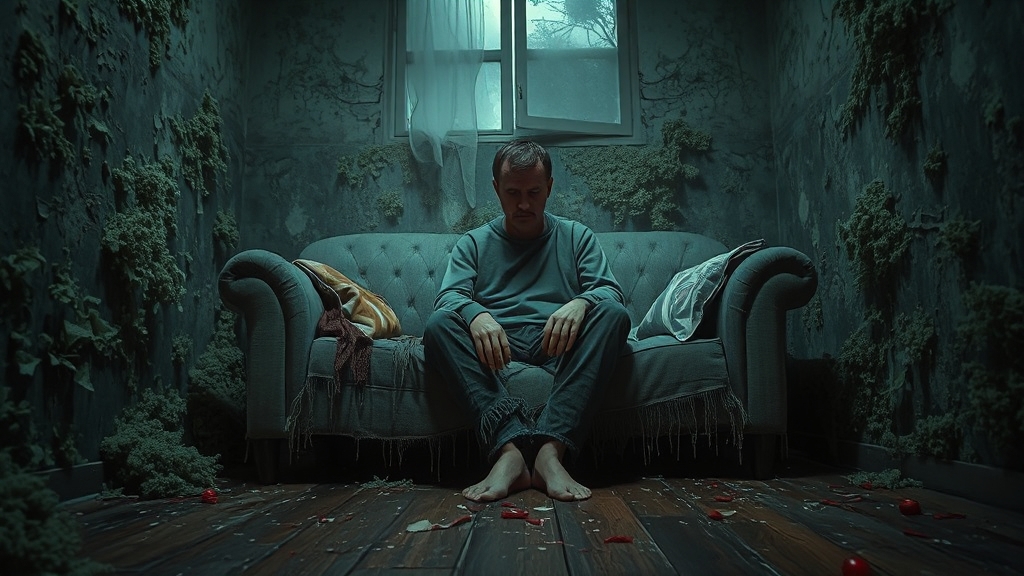 장마철 습기, 왜 문제일까요? 😥 (realistic 스타일)