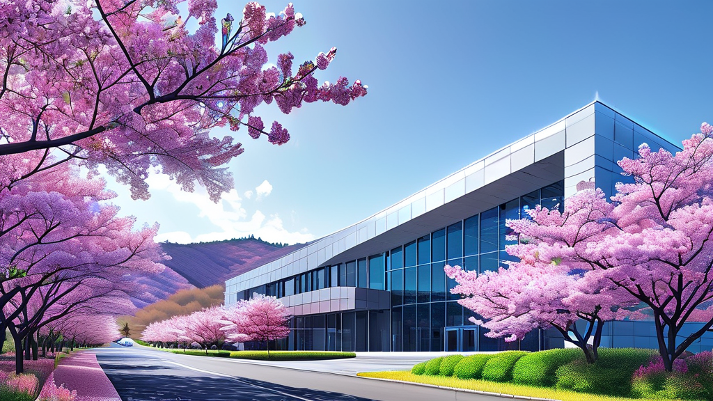 실시간 벚꽃 개화 현황 확인 방법 (realistic 스타일)