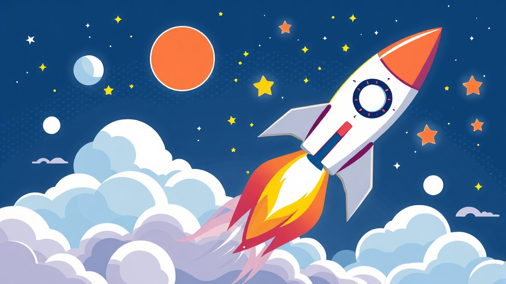 사업 신청 안내 (illustration 스타일)