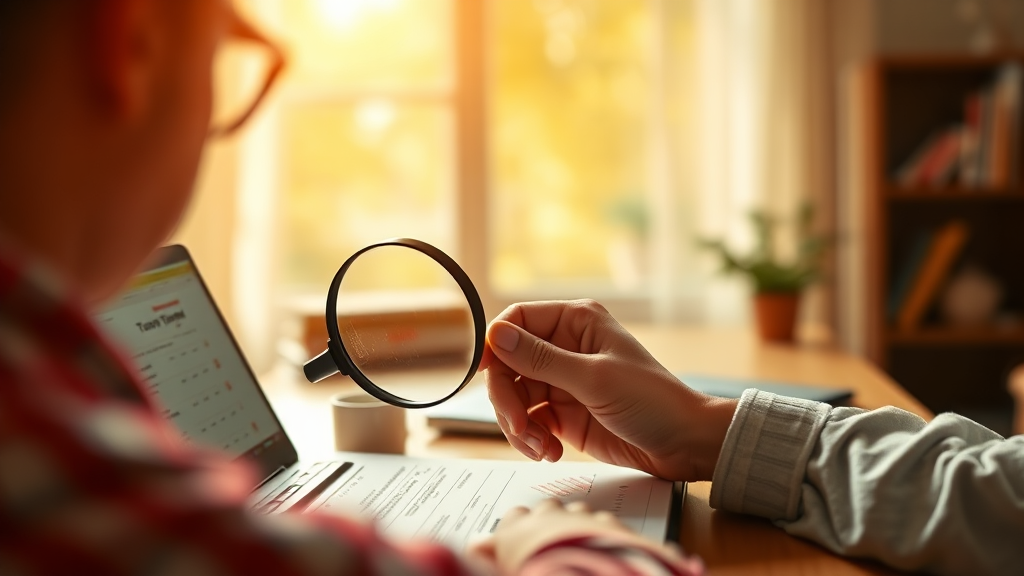 홈택스 접속 및 자료 확인 (realistic 스타일)