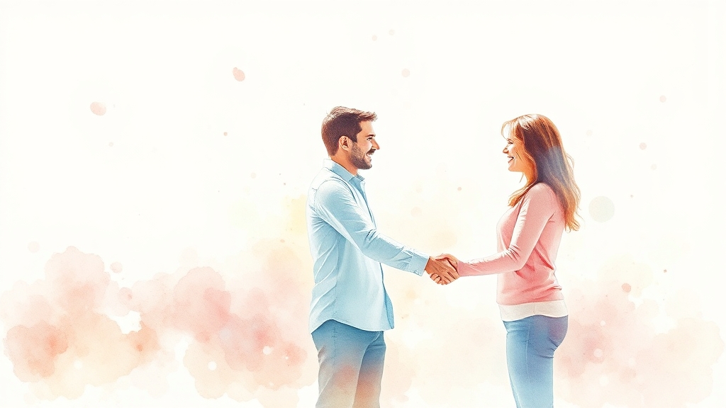 조기취업수당, 무엇인가요? (watercolor 스타일)