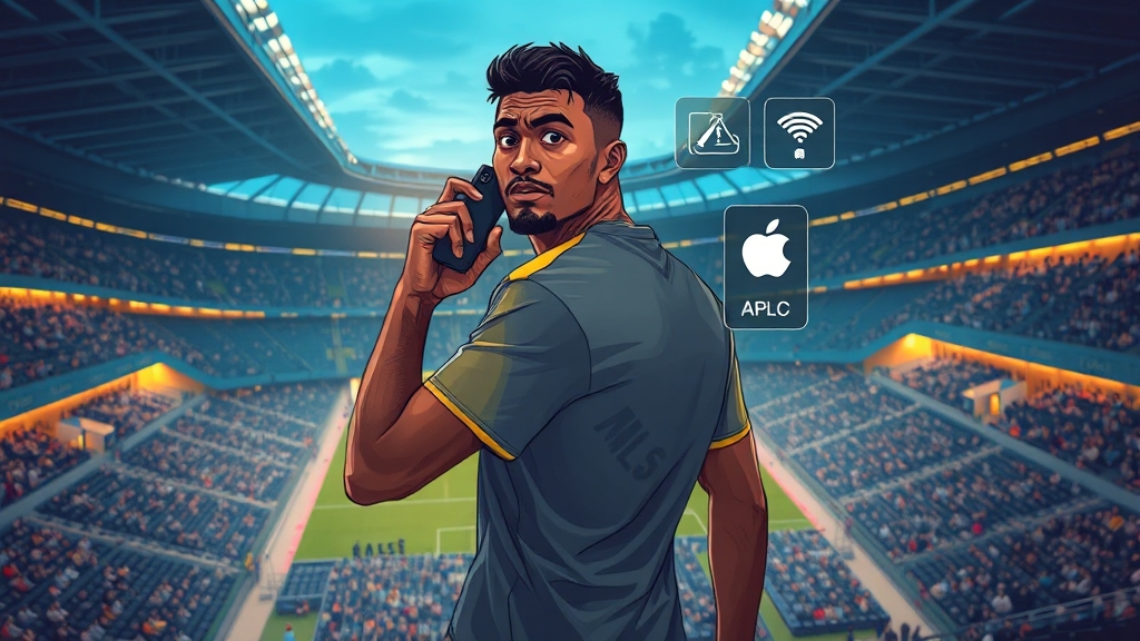 MLS 시청 문제 해결 꿀팁 (illustration 스타일)