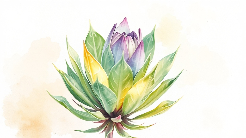 밀크씨슬 복용 시 주의할 점 (watercolor 스타일)