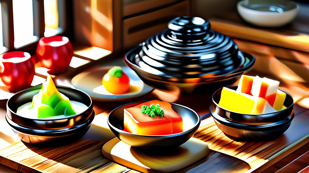 축제의 맛: 놓치면 후회할 먹거리 정보 (realistic 스타일)