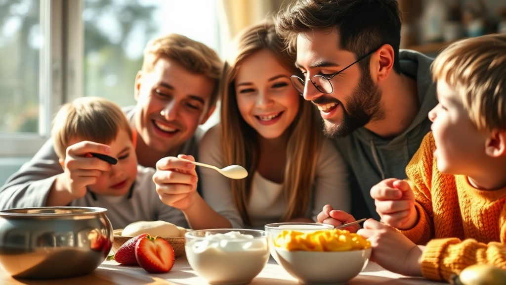 불가리아 요거트 효능 (realistic 스타일)