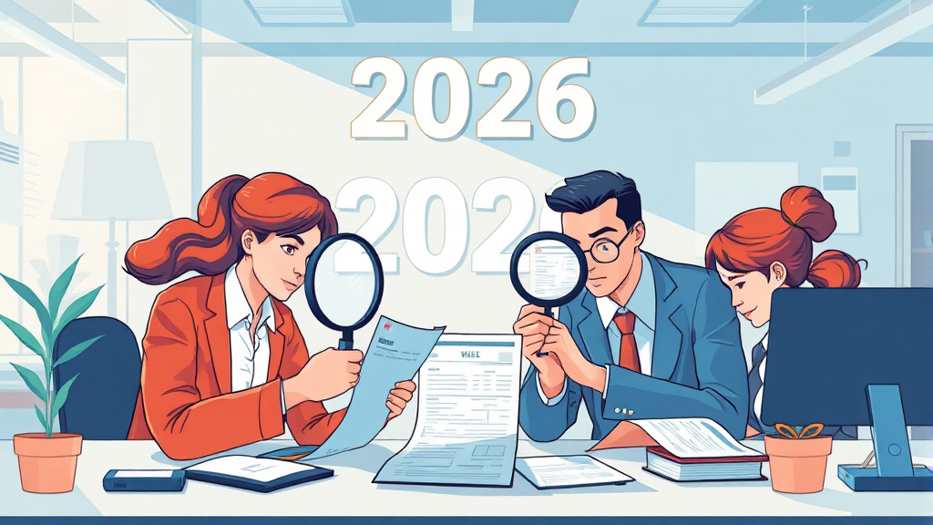 기존 직원 급여 조정 및 계약 갱신 (illustration 스타일)