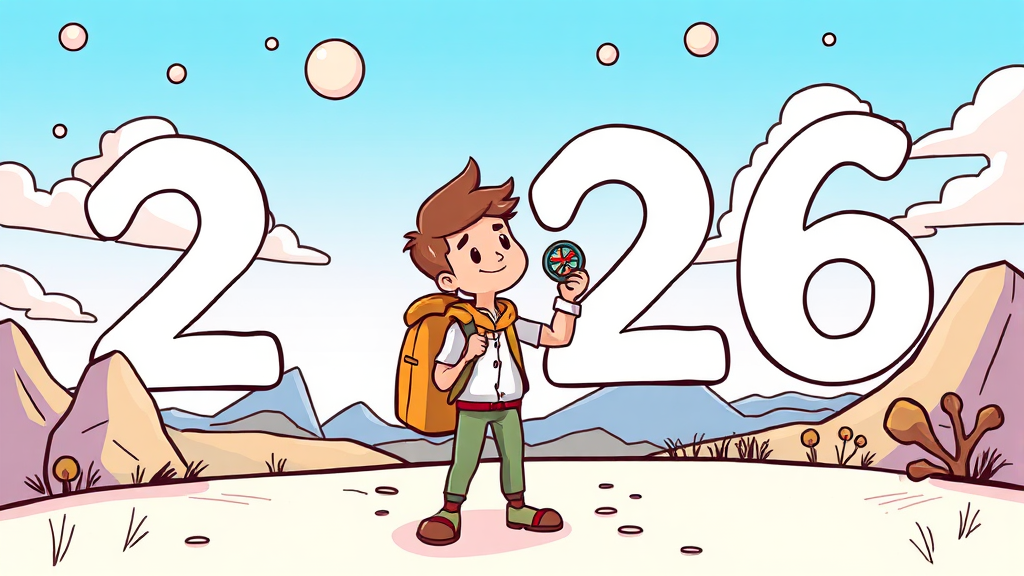 신년운세 활용법 (cartoon 스타일)