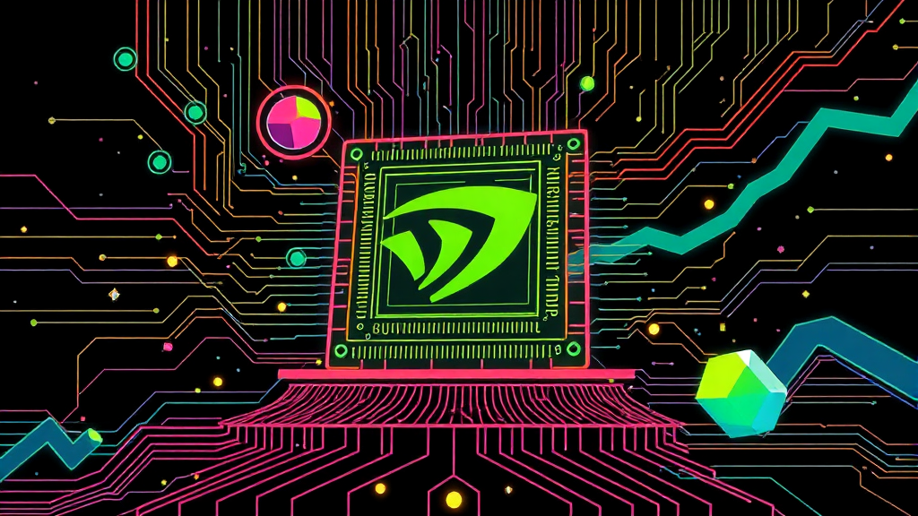 기술주 및 AI 시장 동향 분석 (illustration 스타일)