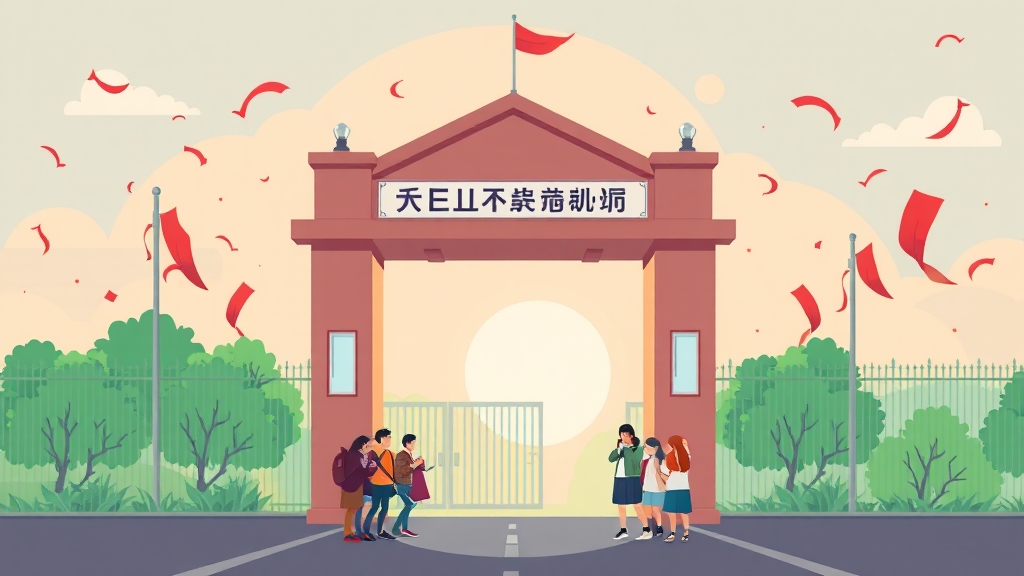 시험 당일, 나의 심경은? (illustration 스타일)