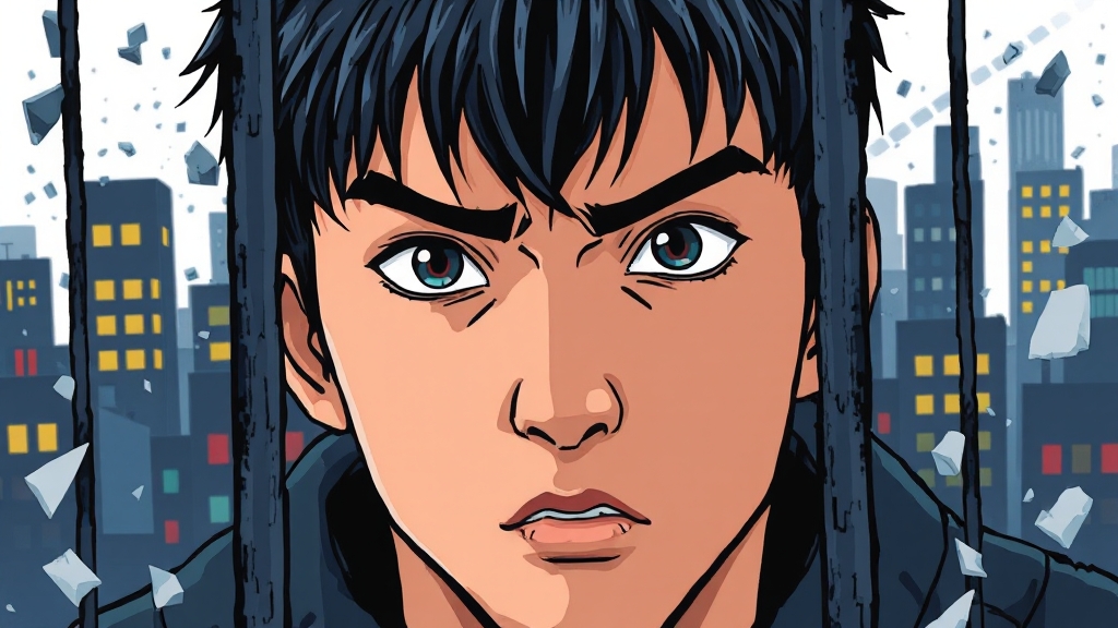 조각도시 줄거리 및 등장인물 (cartoon 스타일)