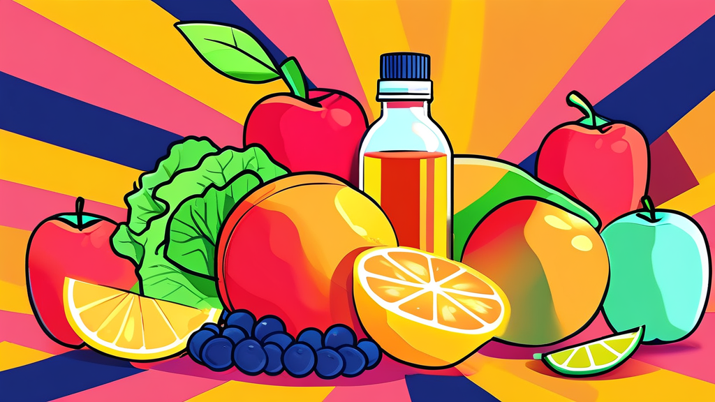 혈관 건강 Q&A: 궁금증 해결 (illustration 스타일)