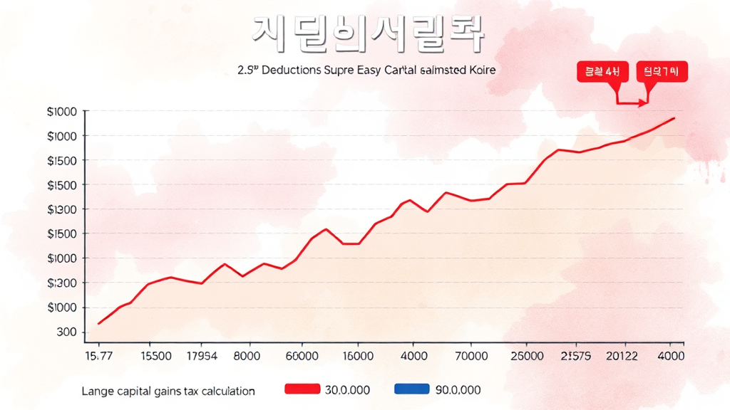 양도세 계산 방법 (watercolor 스타일)