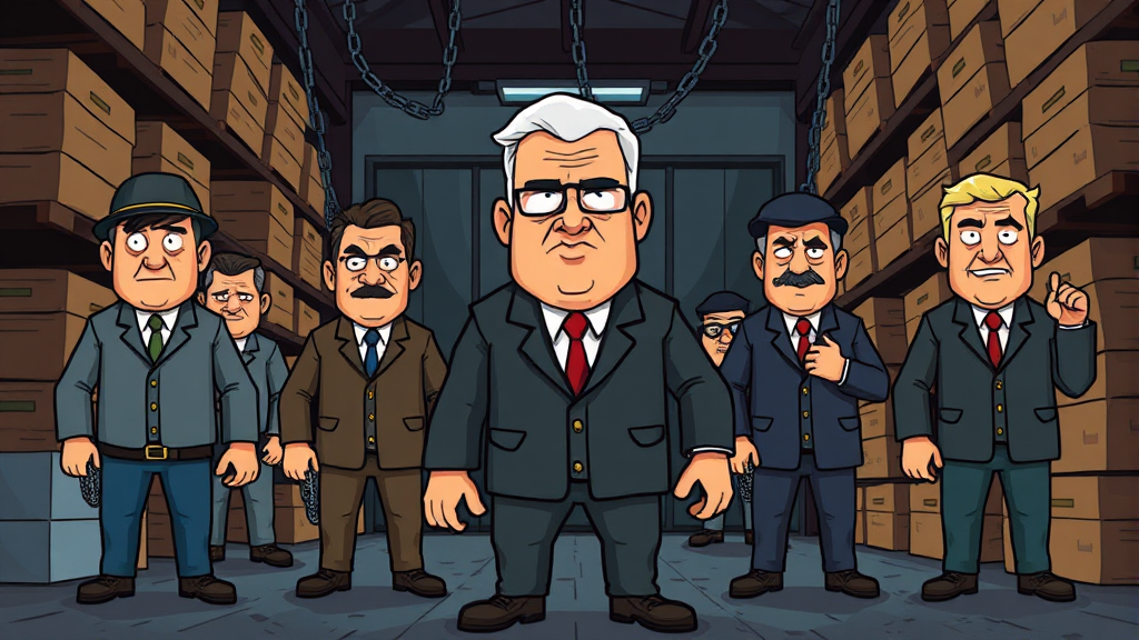 쿠팡 블랙리스트 관련 신고 현황은? (cartoon 스타일)