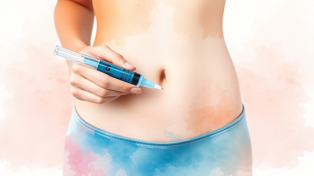 마운자로 복용 시 주의사항 (watercolor 스타일)