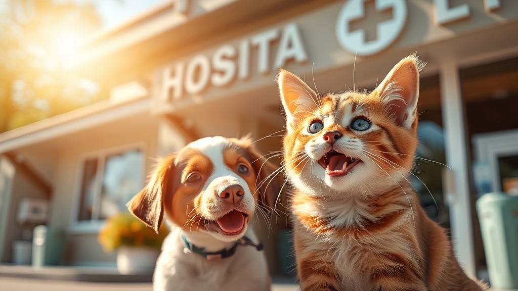 &lsquo;우리 동네 동물병원&rsquo; 신청 방법 (realistic 스타일)