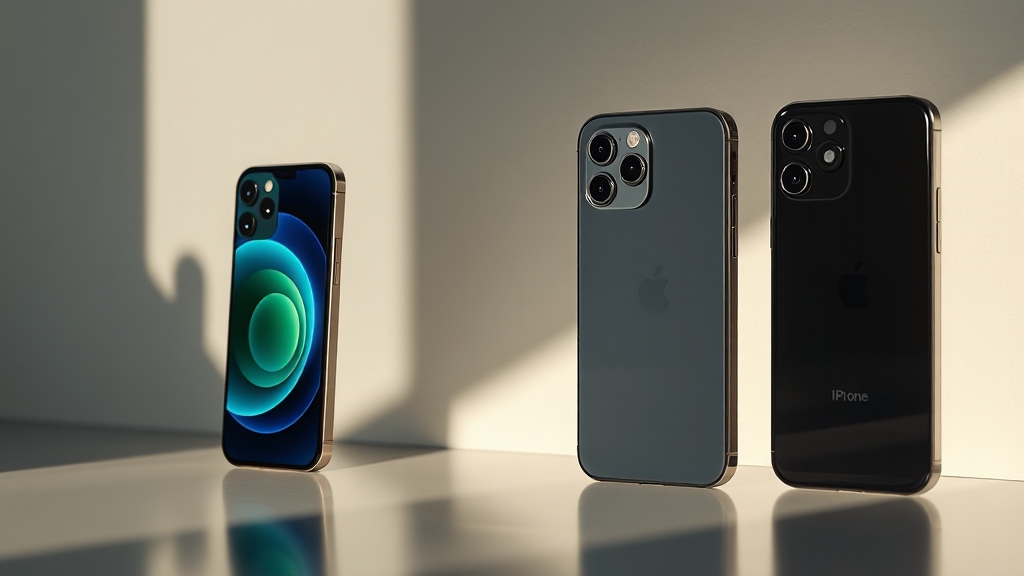 아이폰 17 모델별 스펙 비교 (realistic 스타일)