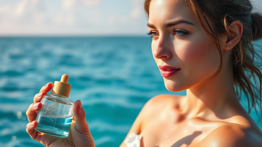 피부 안전성 및 환경 영향 (realistic 스타일)