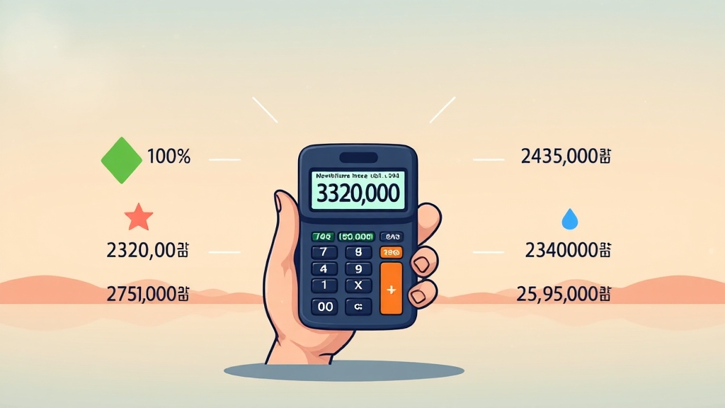금리 및 대출 조건 상세 (cartoon 스타일)