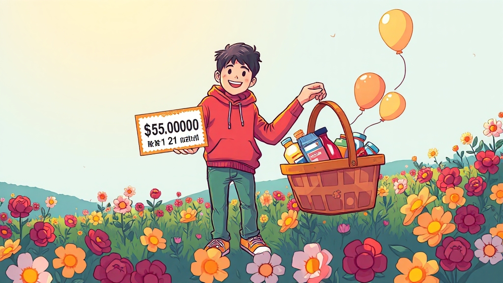 민생회복지원금, 왜 중요할까요? (cartoon 스타일)