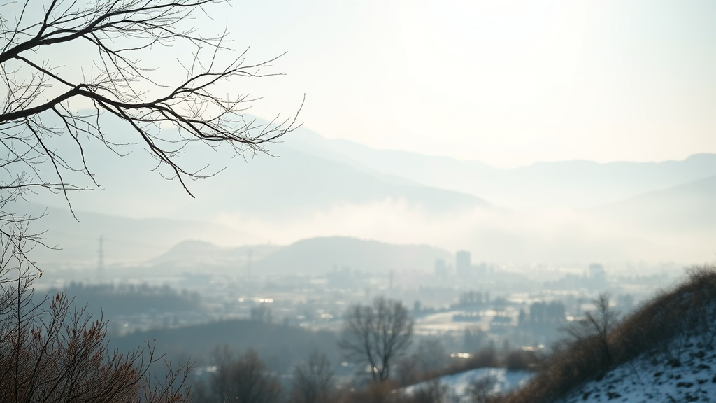 날씨 및 생활 정보: 전국 기상 상황 및 지역별 예보 (realistic 스타일)