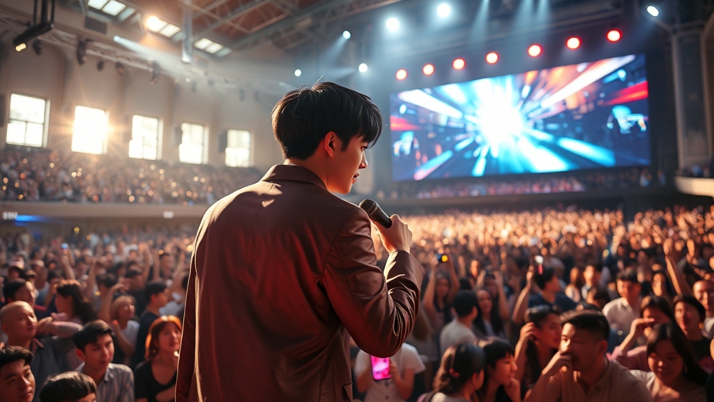 콘서트 관람 포인트 및 주의사항 (realistic 스타일)