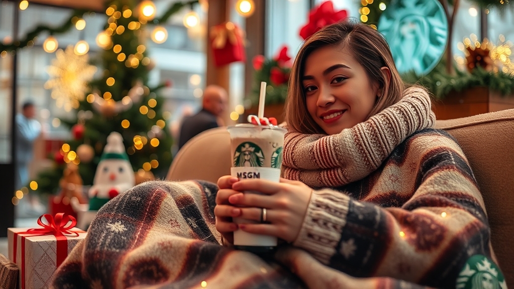 스타벅스 프리퀀시 이벤트 (realistic 스타일)