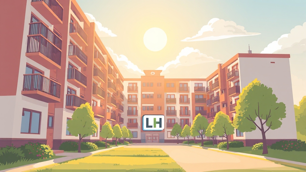 국민임대아파트란? (illustration 스타일)