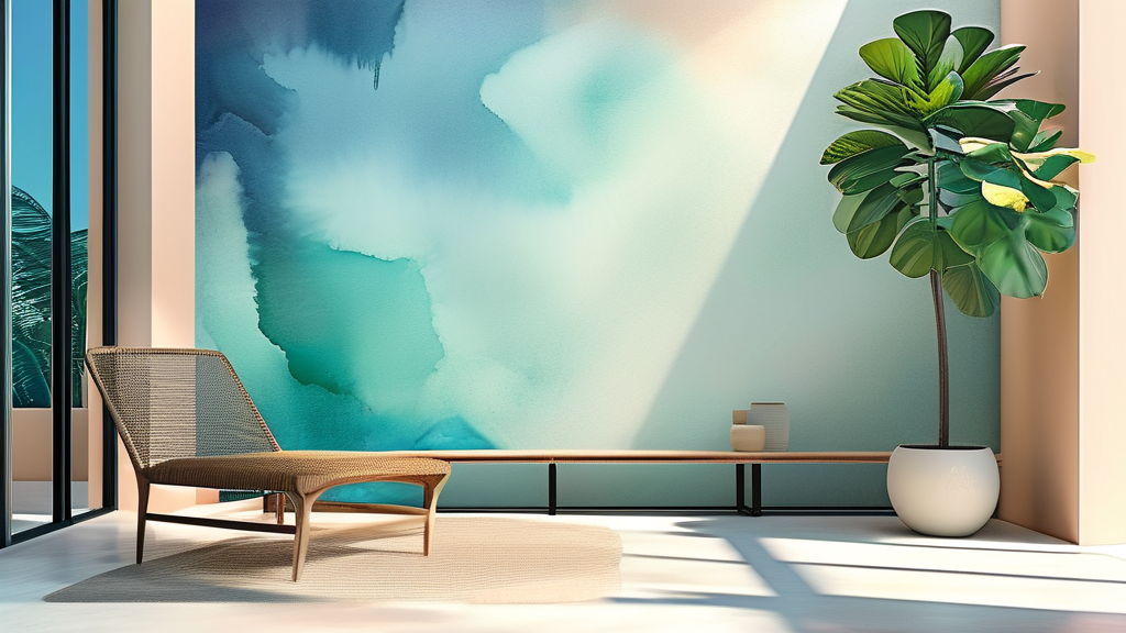 효과적인 자산 배분 전략과 투자 상품 (watercolor 스타일)