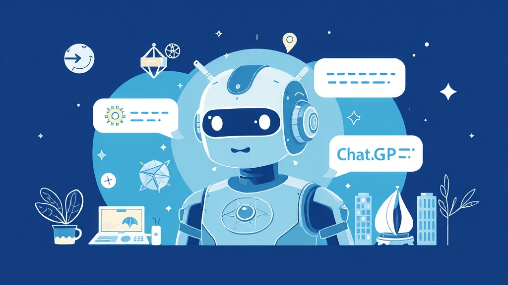 챗GPT, 시작해볼까요? (illustration 스타일)