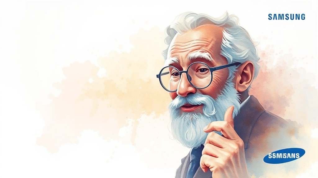 고령자/장애인 전용 상담 (watercolor 스타일)