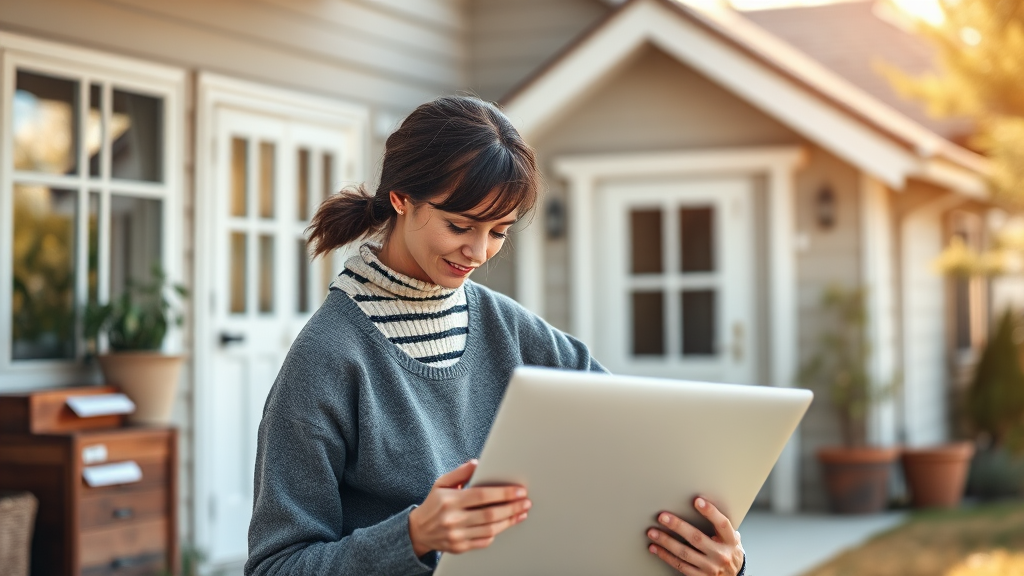 주소 변경, 왜 중요할까요? (realistic 스타일)