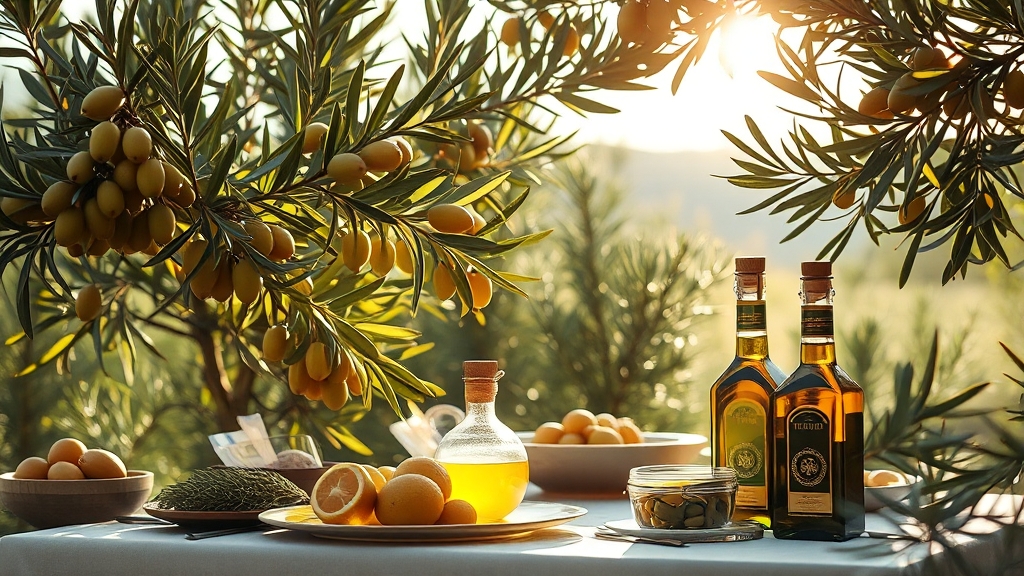 엑스트라버진 올리브오일이란? (realistic 스타일)